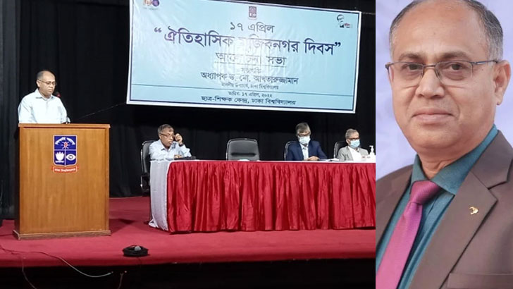 Read more about the article খুনি মোশতাকের প্রতি ঢাবি অধ্যাপকের শ্রদ্ধা, তোলপাড়