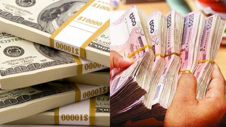 Read more about the article টাকার মান আরও ১ টাকা ৬০ পয়সা কমল