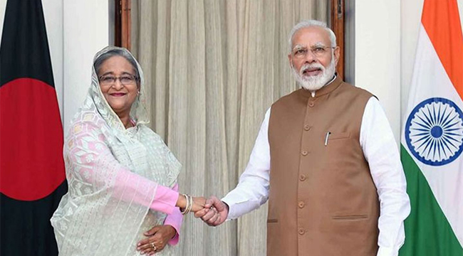Read more about the article ‘শেখ হাসিনার ভারত সফর ঢাকা-দিল্লী সম্পর্ক গভীর হওয়ার ইঙ্গিত’