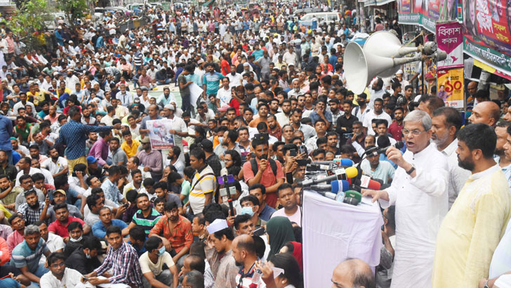 Read more about the article আন্দোলন শুরু করেছি, চলবে: মির্জা ফখরুল