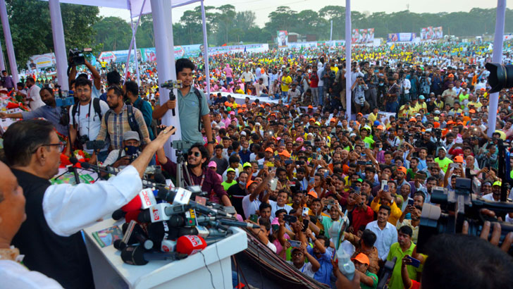 Read more about the article বিএনপি আবারো ক্ষমতায় গেলে দেশ গিলে খাবে: ওবায়দুল কাদের