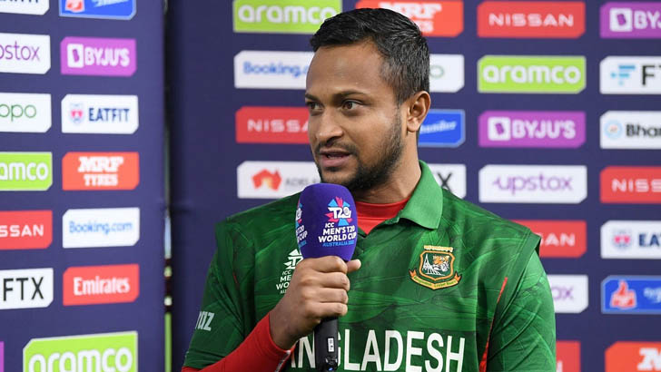 Read more about the article পাকিস্তানের বিপক্ষে হারের কারণ জানালেন সাকিব