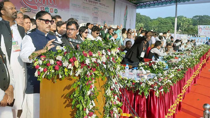 Read more about the article বিএনপি জনগণকে সরকার পতনের উসকানি দিচ্ছে: ওবায়দুল কাদের