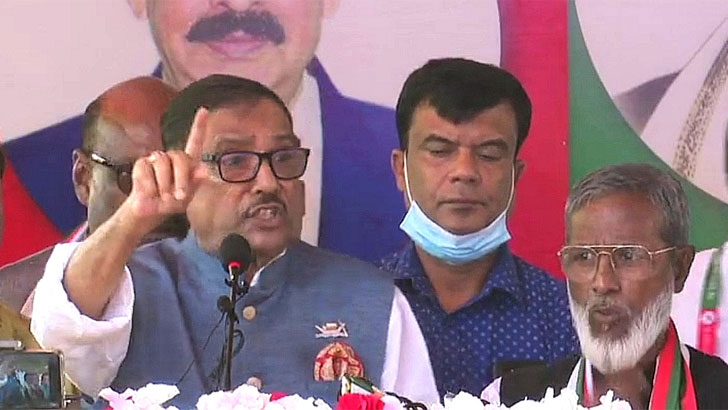 Read more about the article বিএনপি বেশি ফাউল করছে, লাল কার্ড দেখাবে জনগণ: ওবায়দুল কাদের