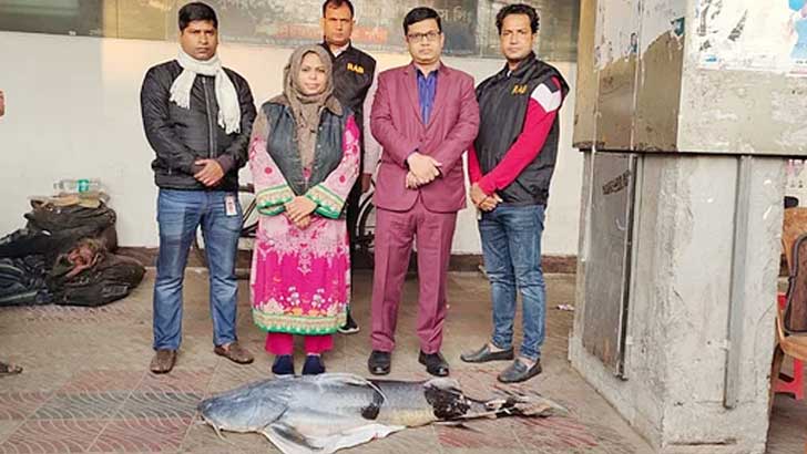 Read more about the article ৩০ কেজির বাঘাড় বিক্রি করায় ব্যবসায়ীকে ২৫ হাজার টাকা অর্থদণ্ড!