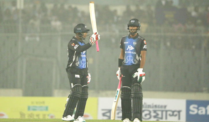 Read more about the article রনির ঝড়ে জয়ে প্রত্যাবর্তন রাঙালো রংপুর