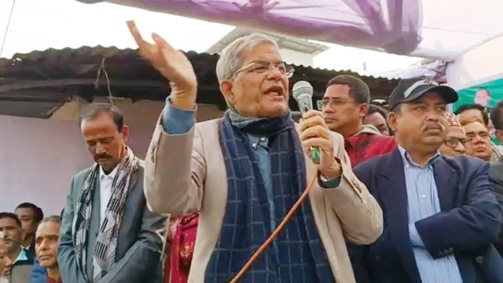 Read more about the article উন্নয়নের কথা বলে জনগণকে বোকা বানাচ্ছে সরকার: ফখরুল