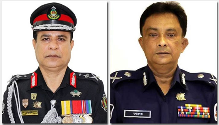 Read more about the article গ্রেড-১ পদমর্যাদা পেলেন র‌্যাবের ডিজি ও ডিএমপি কমিশনার