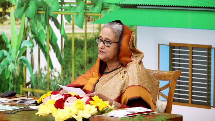 Read more about the article ৭ জেলাকে ভূমিহীন-গৃহহীনমুক্ত ঘোষণা প্রধানমন্ত্রীর