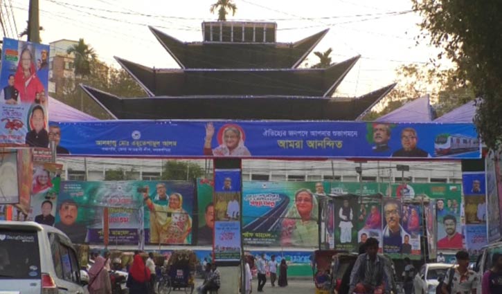 Read more about the article প্রধানমন্ত্রীর আগমন উপলক্ষে ময়মনসিংহে উৎসবের আমেজ