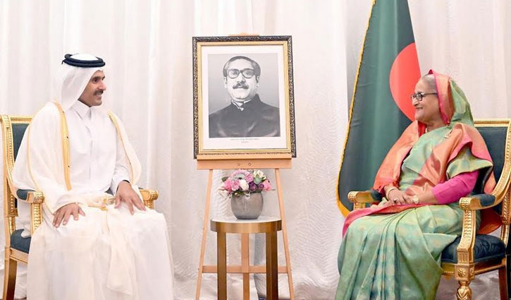 Read more about the article শেখ হাসিনা-আল সানির বৈঠক, বাংলাদেশের স্থিতিশীলতার প্রশংসা