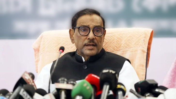 Read more about the article বিদেশিদের কাছে নালিশ করা ছাড়া তাদের আর কোনো কাজ নেই: কাদের