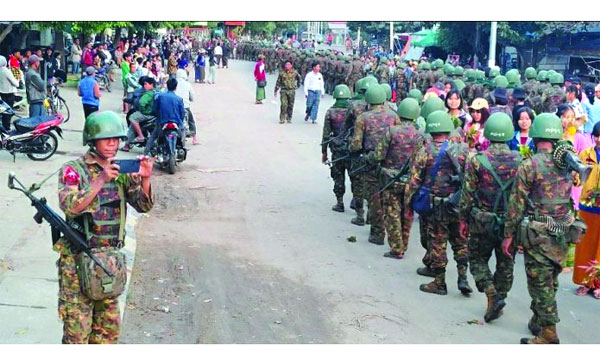 Read more about the article রাখাইনের আরেক শহর আরাকান আর্মির দখলে
