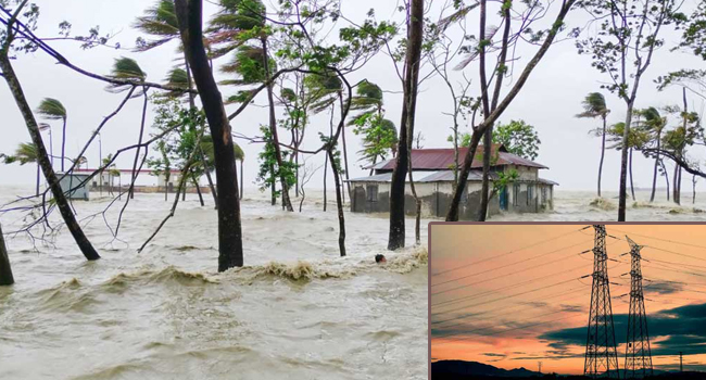 Read more about the article ঘূর্ণিঝড় রেমালে বিদ্যুৎহীন ২ কোটি ২২ লাখ মানুষ