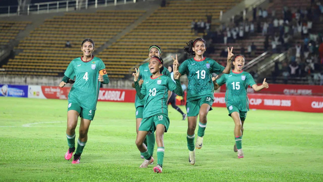 Read more about the article সাগরিকার জোড়া গোলে জিতল বাংলাদেশ