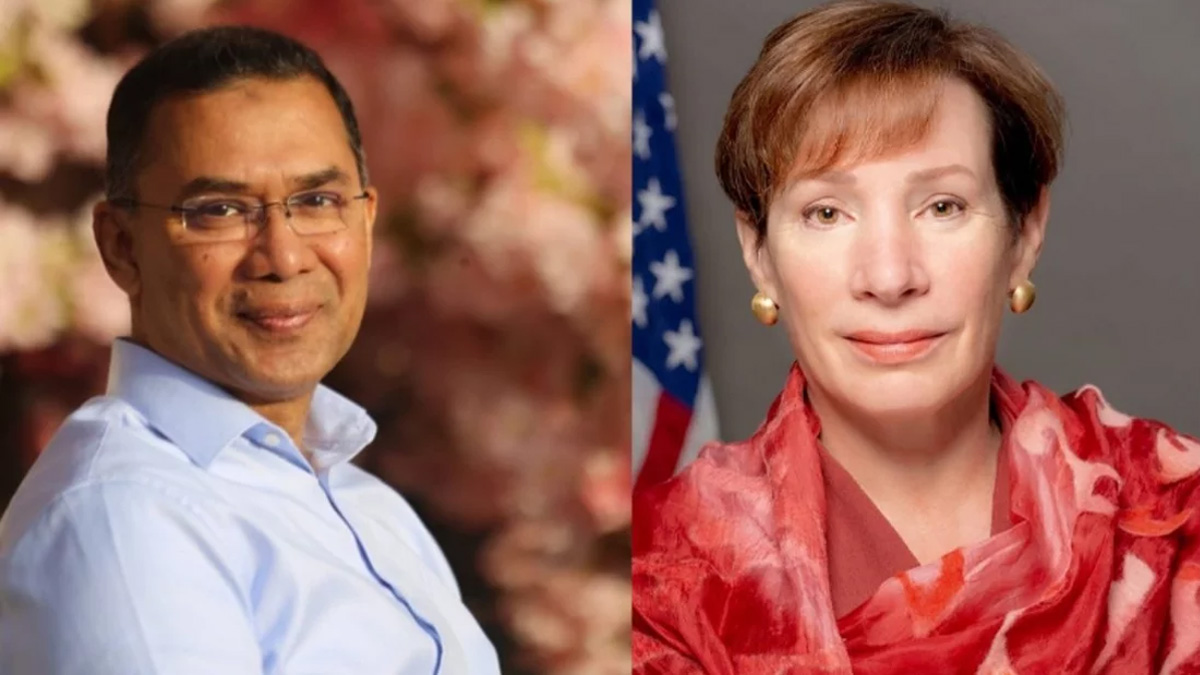 Read more about the article লন্ডনে তারেক রহমানের সঙ্গে ভারপ্রাপ্ত মার্কিন রাষ্ট্রদূতের বৈঠক