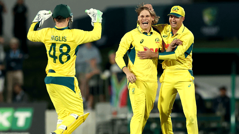 Read more about the article দ্বিতীয় সর্বাধিক রান করে দ্বিতীয় সেরা জয় অজিদের