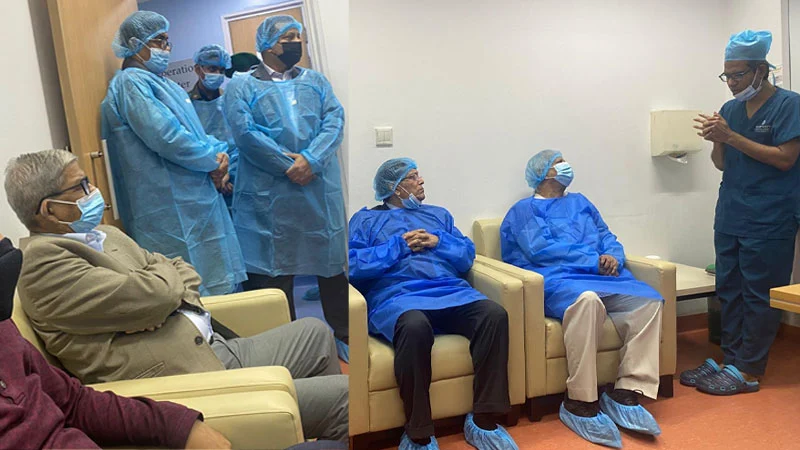 Read more about the article খালেদা জিয়াকে দেখতে এভারকেয়ারে প্রধান উপদেষ্টা