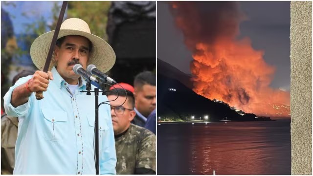 Read more about the article ভেনেজুয়েলায় হামলার নির্দেশ দিয়েছেন ট্রাম্প, জরুরি অবস্থা জারি করেছেন মাদুরো