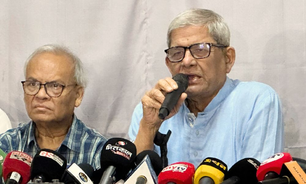 Read more about the article জামায়াতকে রাজনৈতিকভাবে পুরোপুরি নির্মূলে কাজ করতে হবে : মির্জা ফখরুল
